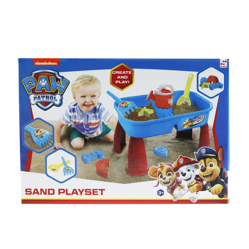 Jeu de jeu de sable de patrouille Paw