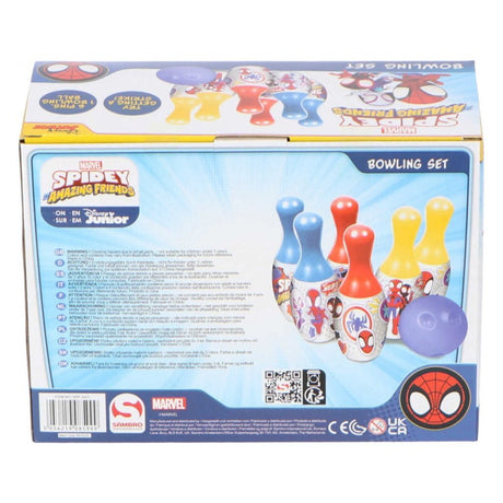 Sambro spidey and friends bowling set