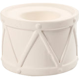 Bougeoir Creativ company, h : 6,6 cm, d 9,3 cm, diamètre du trou 2,2 + 4 cm, blanc, 2 pièces 1 boîte