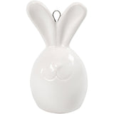 Lapin Creativ company, h : 6,7 cm, d 3,6 cm, blanc, 3 pièces 1 boîte