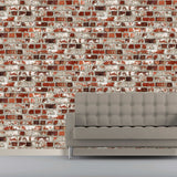 Hollännesch Mauercoverver Hollännesch Mauercaverzénger Wallpaper Brick Rood