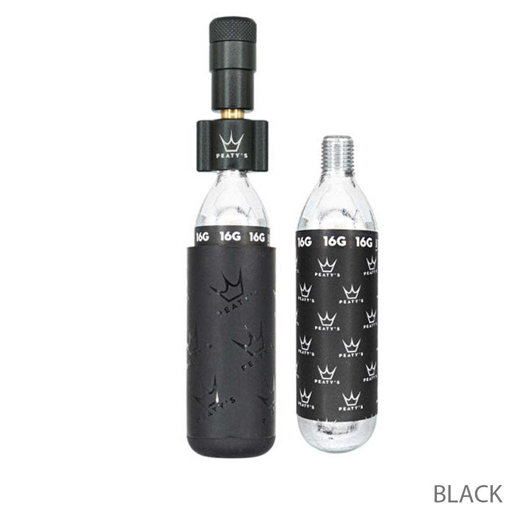 Gonfleur de pneu Co2 Peaty's Holeshot - gravier de route (16g)