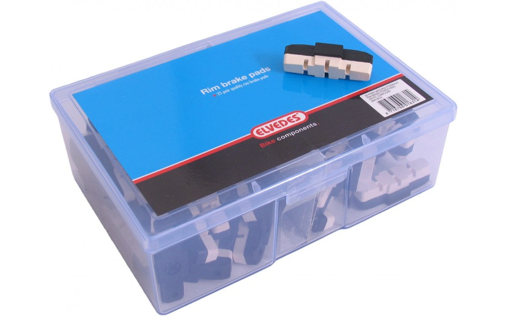 Ensemble de blocs de freinage Elvedes Power Pads Magura HS11 HS33 - Composé blanc (25 paires)
