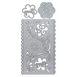 Tonic Studios • Ensemble de mini matrices fines, fleurs funky
