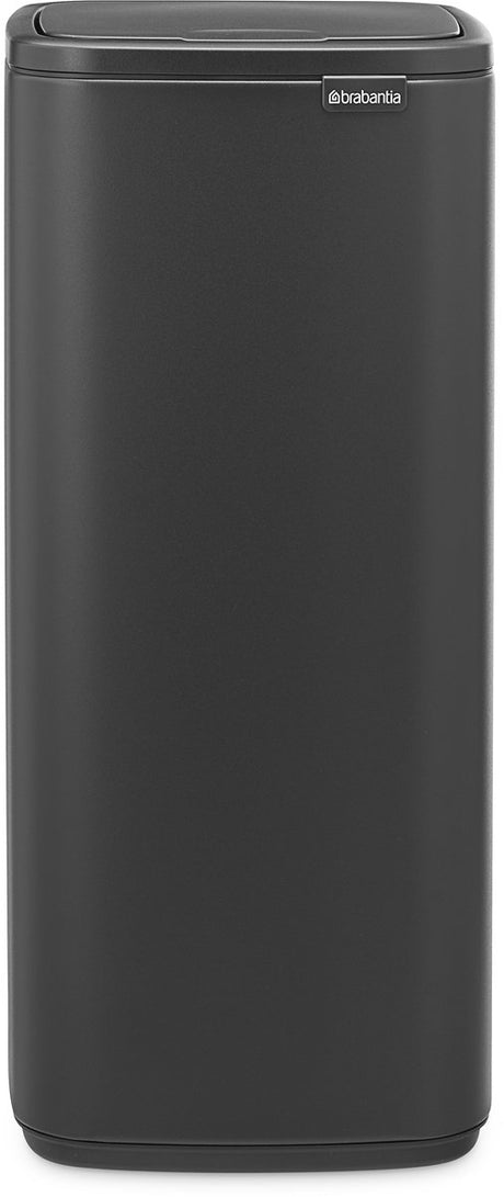 Poubelle Brabantia bo touch bin - 30 litres - gris minéral infini