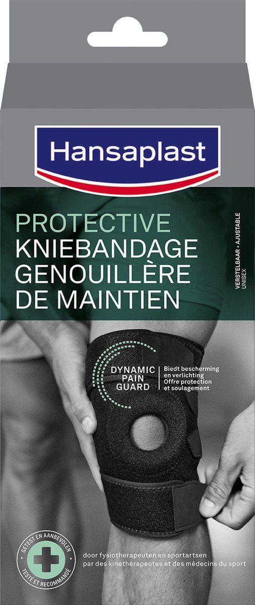 Genouillère de sport de protection Elastoplast - genouillère - genouillère - genouillère - genouillère - réglable - noir - 1 pièce