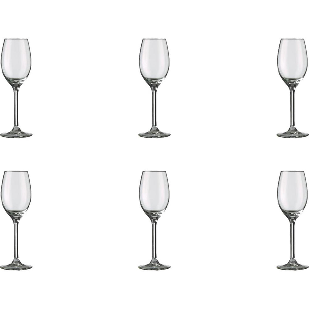 Royal leerdam l'esprit verre à porto 14cl 6 pcs