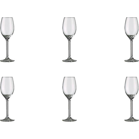 Royal leerdam l'esprit verre à porto 14cl 6 pcs