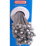 Rem Binnenkabel Elvedes 2000 mm en acier inoxydable Ø1,5 mm T-nippel (100 pièces)