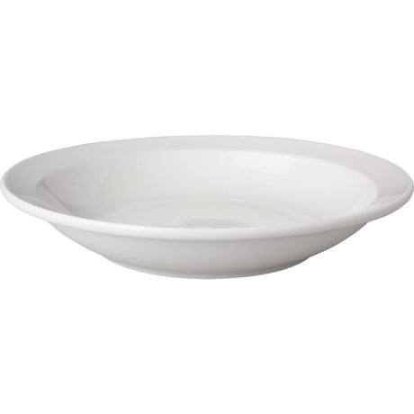 Assiette Mammoth profonde budgetline 21,5 cm bord étroit porcelaine blanc (lot de 6)