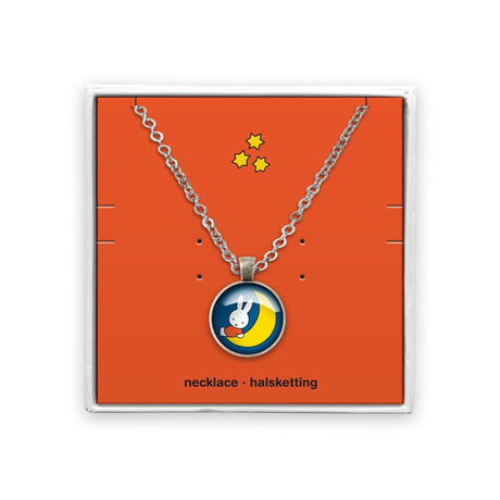 Collier Miffy sur la lune