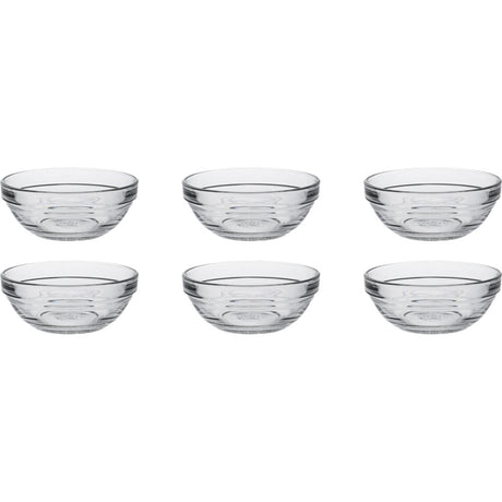 Duralex bol lys empilable 9cm de 6 pcs