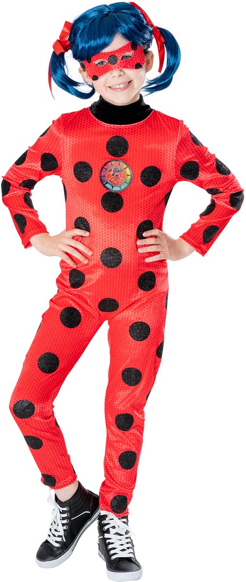 Rubis - coccinelle miraculeuse deluxe avec perruque (7-8 ans)