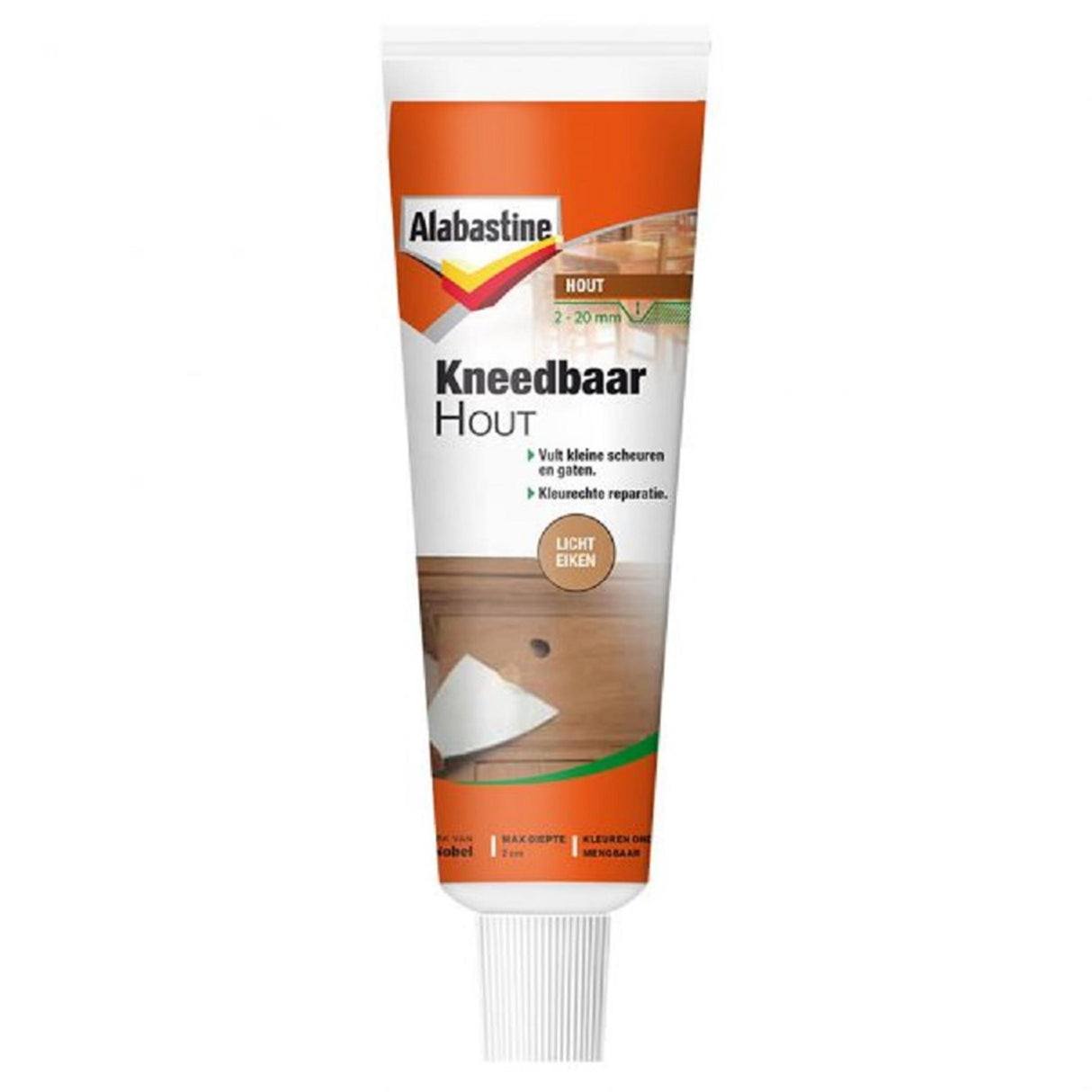 Alabastine bois malléable chêne clair 75gr - 5096008