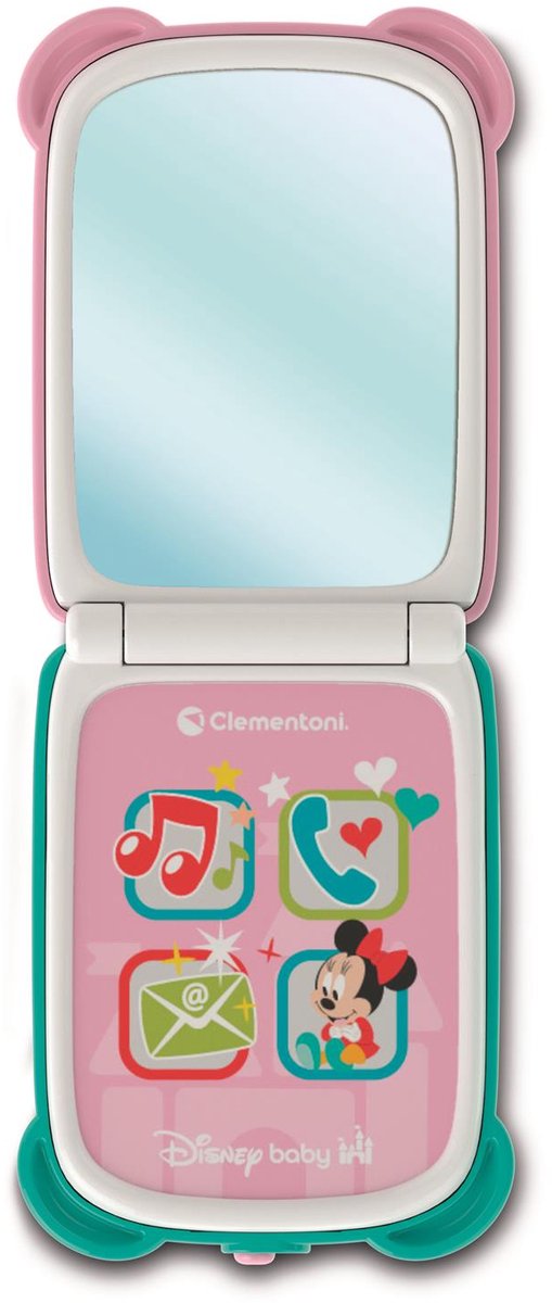 Clementoni bébé Disney Minnie Mouse téléphone pliable