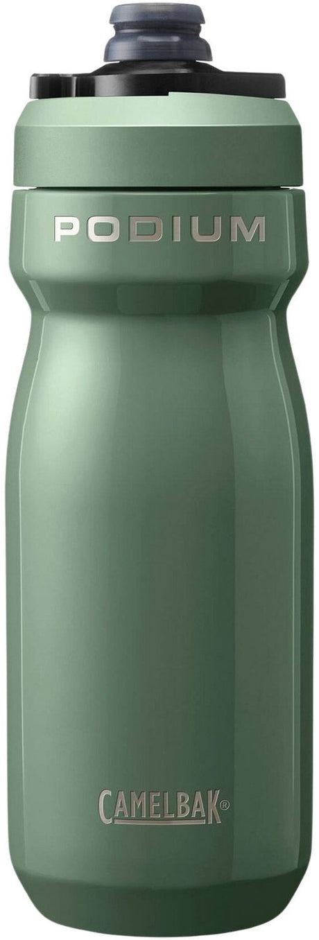 Bouteille d'eau isolée Camelbak 530ml mousse d'acier (vert foncé)