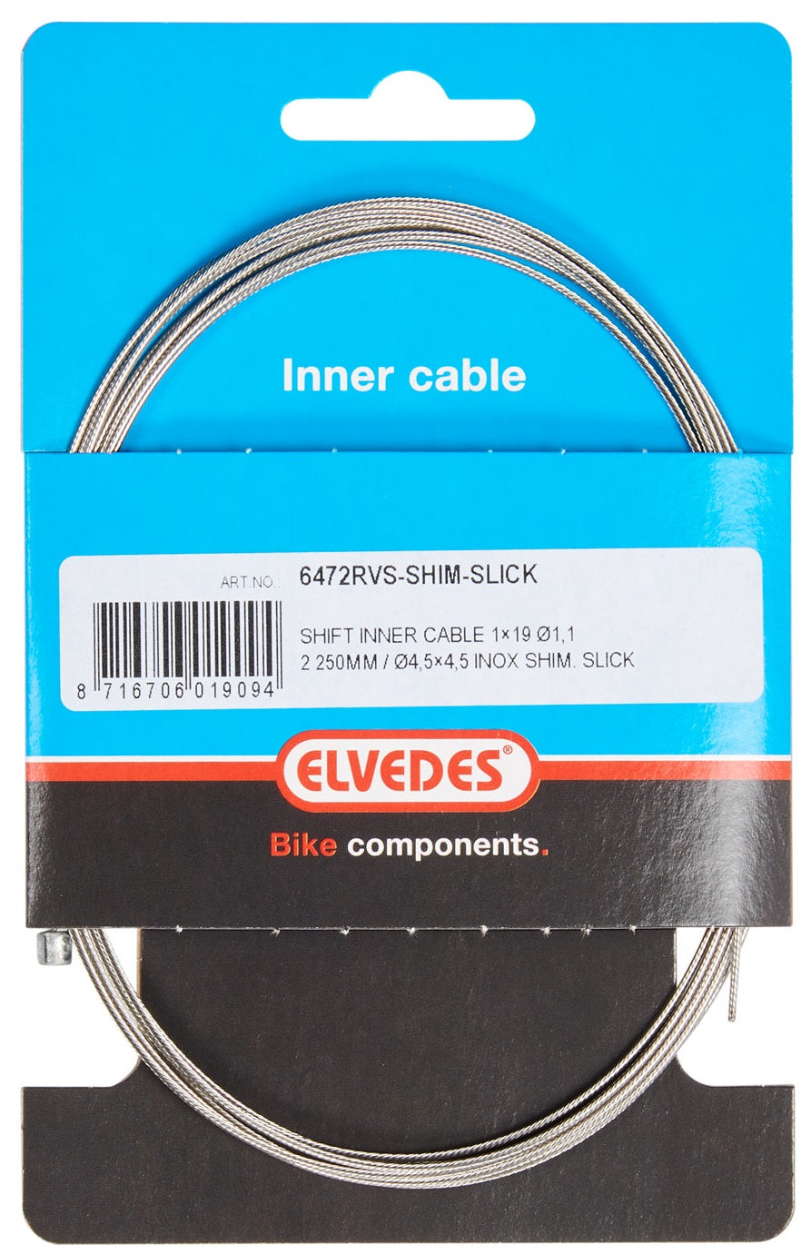 Shimano Schakel Indoor cable Stainless steel 49dr Nippel 4x4 box (50)