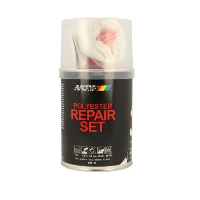 Kit de réparation Motip polyester 250 grammes