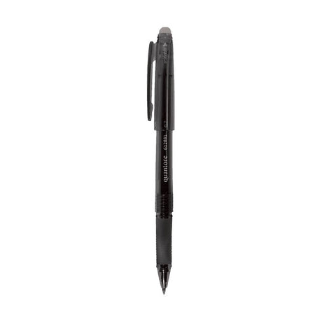 Stylo gel Quantore effaçable 0,7 mm noir 12pcs.