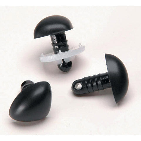 Darice • nez triangle noir 18mm 6pcs