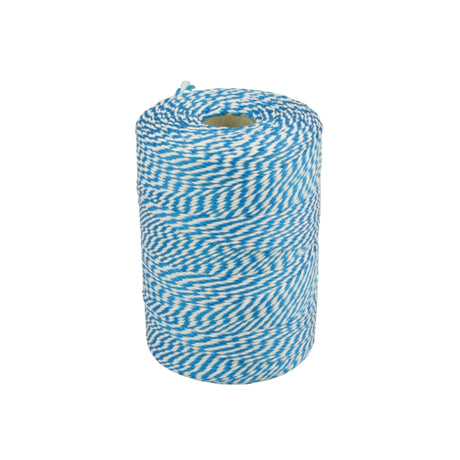 Corde Quantore coton 45 mètres 50gr bleu blanc