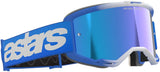 Alpinestars vision 5 blaze (bleu miroir) - masque vtt