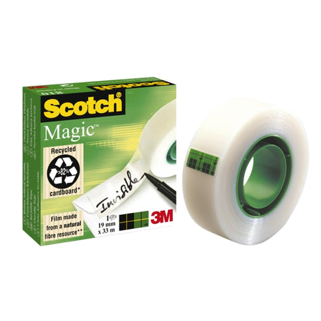 Ruban adhésif Scotch magic tape ft (19mm x 33m)