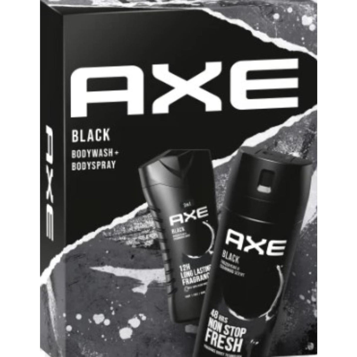 Axe coffret cadeau douche déo spray noir