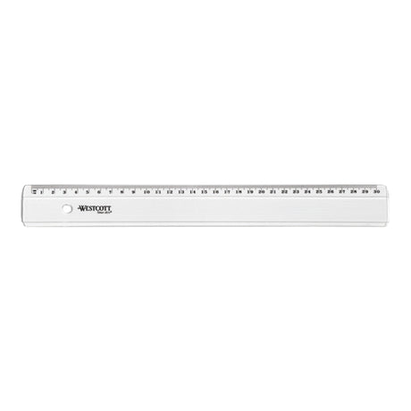 Règle Quantore m+r 4116 plastique de base 300mm transparent