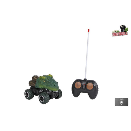 RC Dinoworld Dinosaurus RC Contrôlable Car avec léger, 12,5 cm