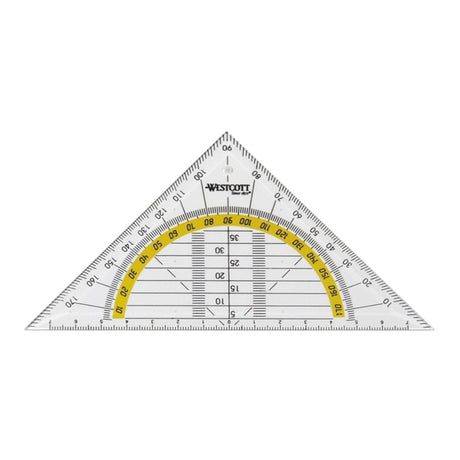 Quantore ensemble carré westcott 140mm transparent