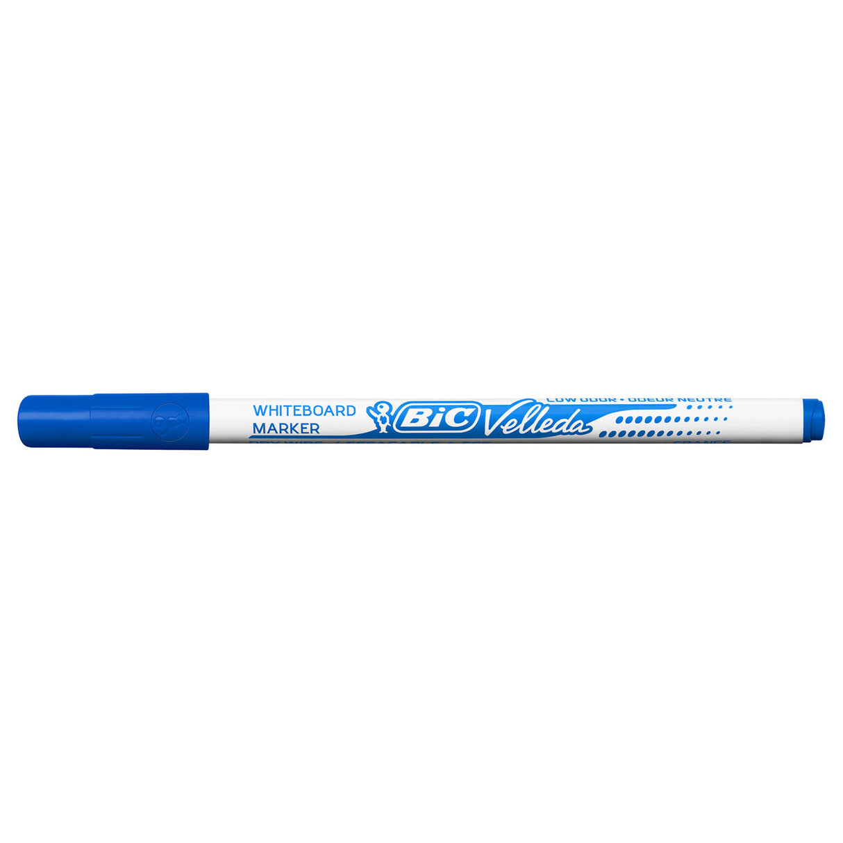 Bic viltstift 1721 whiteboard rond blauw 1.5mm