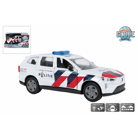 Globe terrestre pour enfants, voiture de police, Volvo EX90