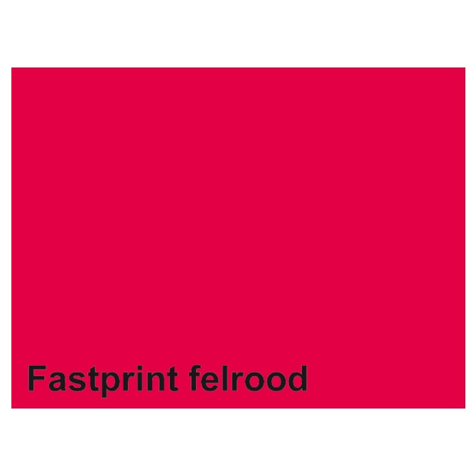 Quantore papier à copier fastprint a4 80gr rouge vif 100 feuilles