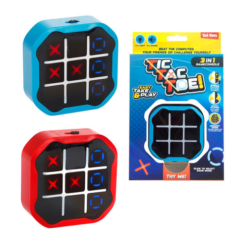 Tic-tac-toe électronique assorti | 3 pièces