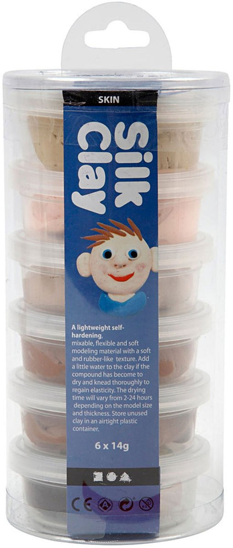 Argile de soie https: www.ccobby.nl soie-argile-skin-colours-6x14-gr-1-doos