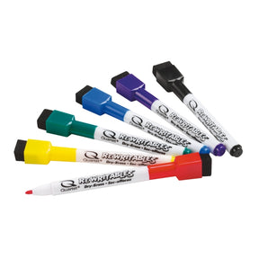 Nobo marqueur pour tableau blanc quatuor couleur, 6 pcs.