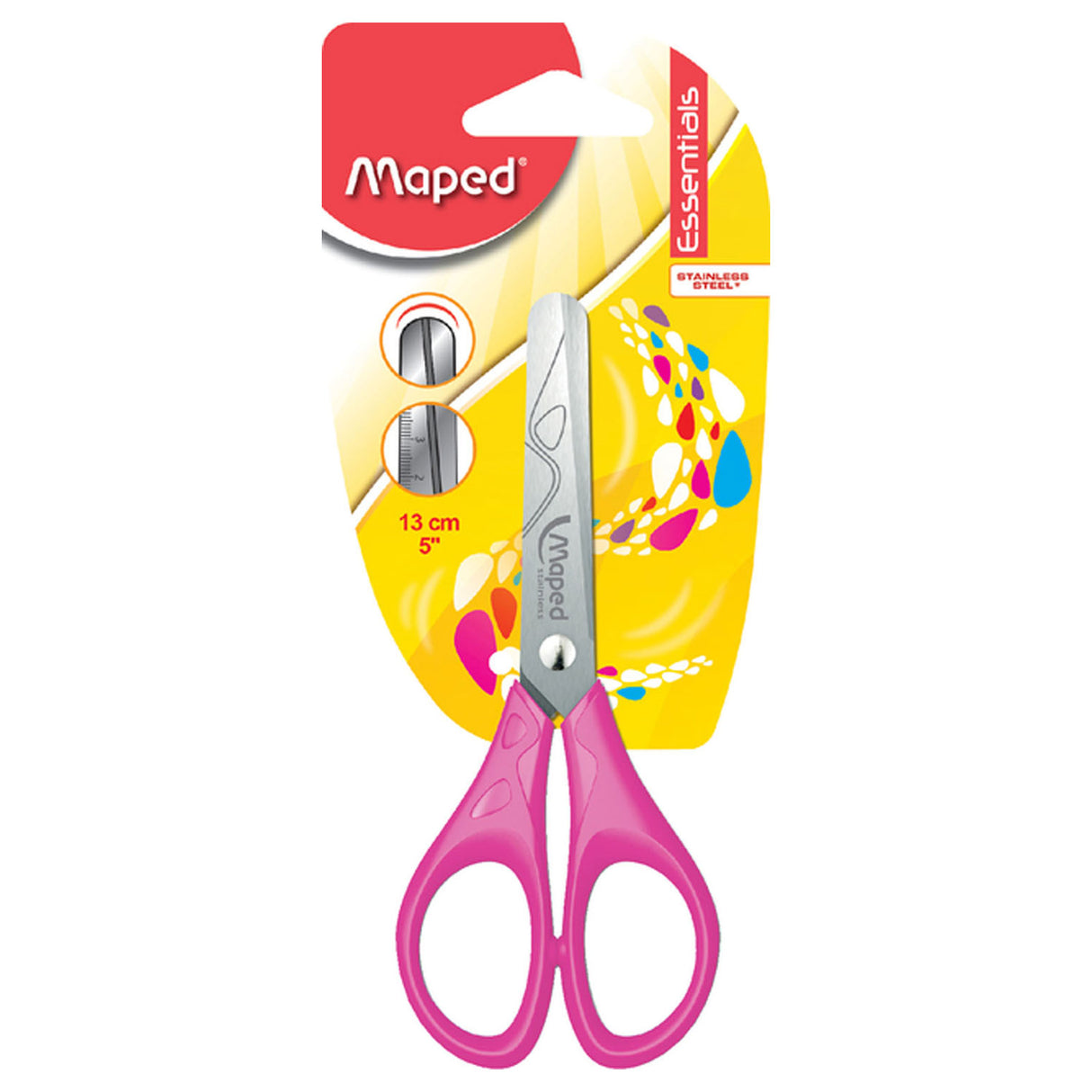 Ciseaux enfant Quantore (gaucher et droitier) maped essentials 130mm