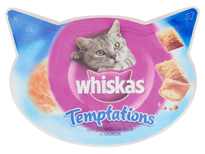 Whiskas -Snack -Versuchungen Lachs