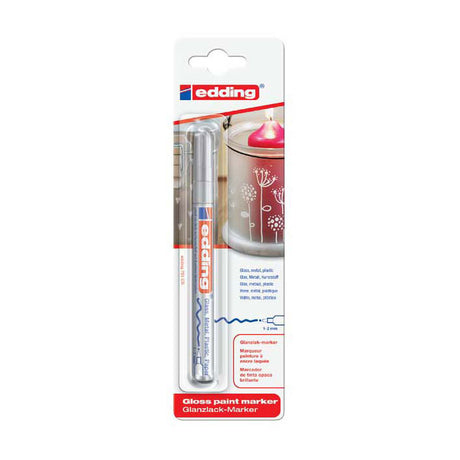 Feutre Quantore marqueur de peinture edding argent