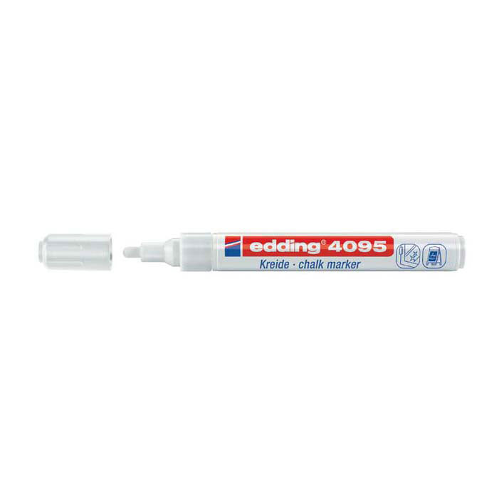 Marqueur à craie Quantore Edding blanc, 2 pcs.