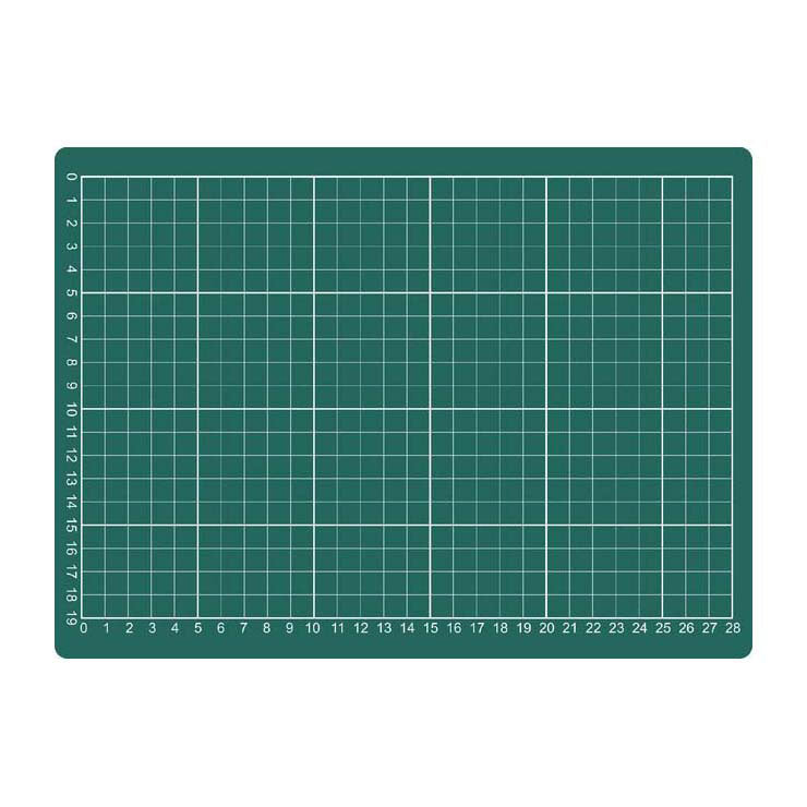 Tapis de découpe Quantore a4 vert