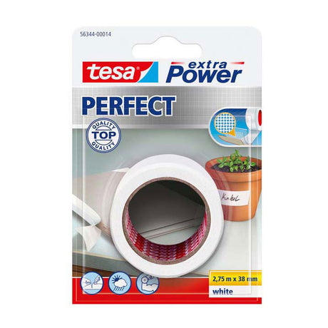 Ruban de réparation Quantore tesa extra power blanc parfait
