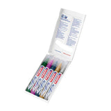 Marqueur acrylique Quantore Edding métallique, 5 pcs.