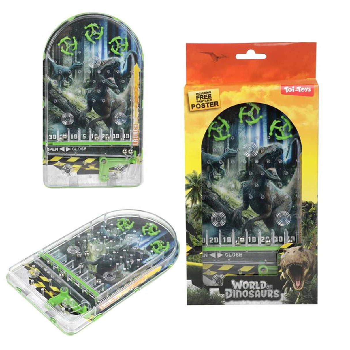 Jeu de flipper Toi-toys Le monde des dinosaures