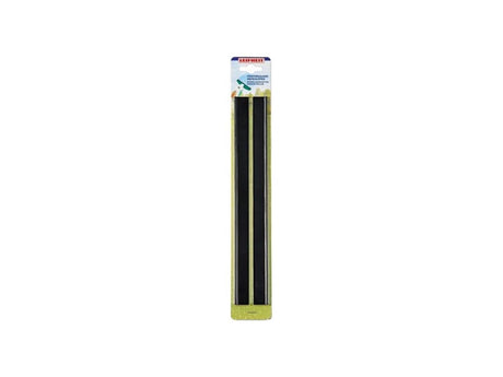 Leifheit 51160 lèvres de rechange en caoutchouc pour nettoyage à sec pour aspirateur de vitres 28 cm 2 pièces