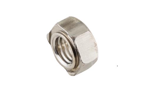 Écrou à souder m6 d929 acier inoxydable a2 | 200 pièces