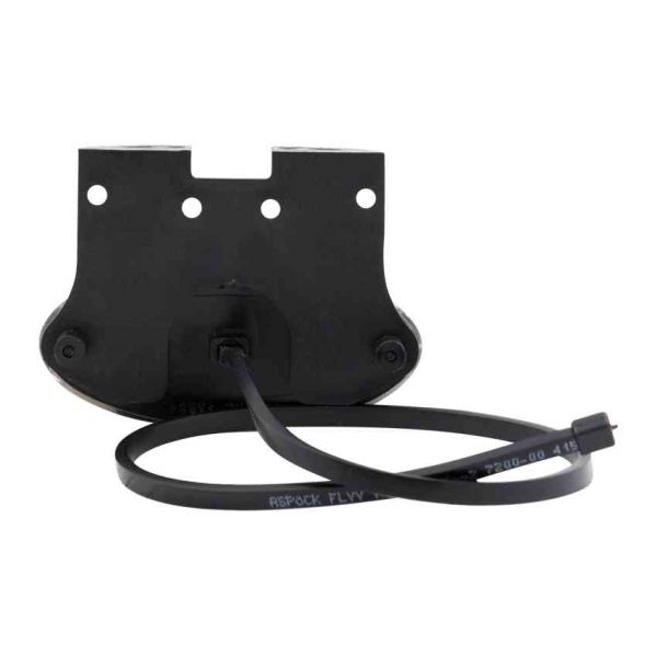 Lampe de position latérale suspension blanche + support d'angle LED
