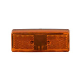Lampe en saillie rectangle orange