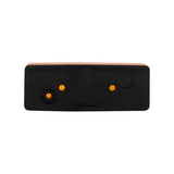 Lampe en saillie rectangle orange